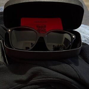 Salvatore Ferragamo Brown Sunglasses